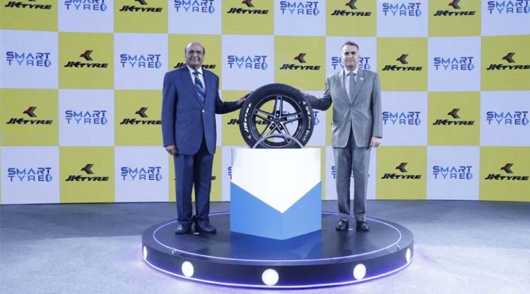JK Tyre Pioneers India’s Smart Mobility Revolution with Embedded Smart Tyres