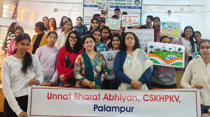 11th Foundation Day of "Unnat Bharat Abhiyan" celebrated at Palampur Agriversity Focusing Sustainable Rural Development