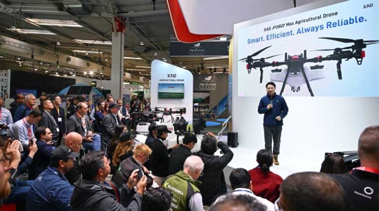 XAG Unveils P150 Max Drone and R Series Rover at Agritechnica 2025