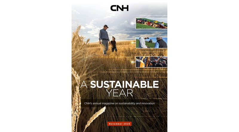 CNH’s A Sustainable Year Release Spotlights Sustainable Practices