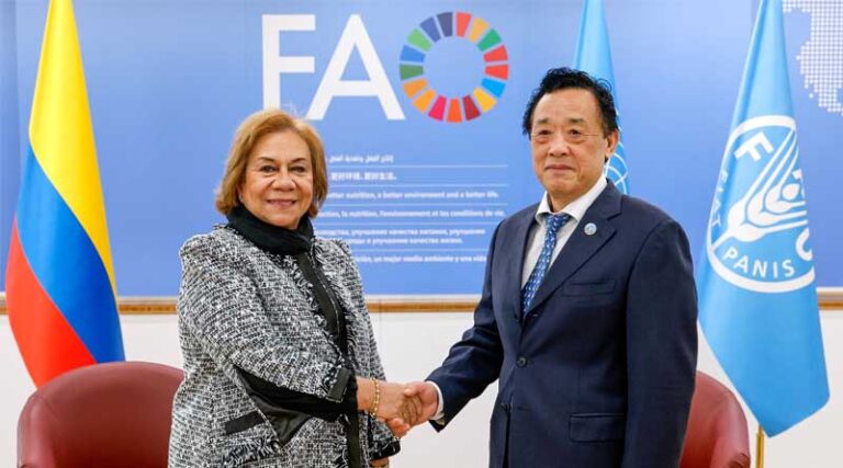 Bilateral meeting with H.E. Rosa Yolanda Villavicencio Mapy, Minister for Foreign Affairs of Colombia