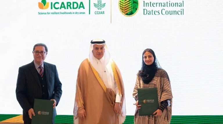 New ICARDA-IDC MoU Advances Date Palm Sustainability