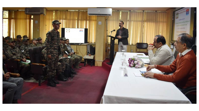 Fourth Training Course for Army and Navy Personnel commenced at Agriversity