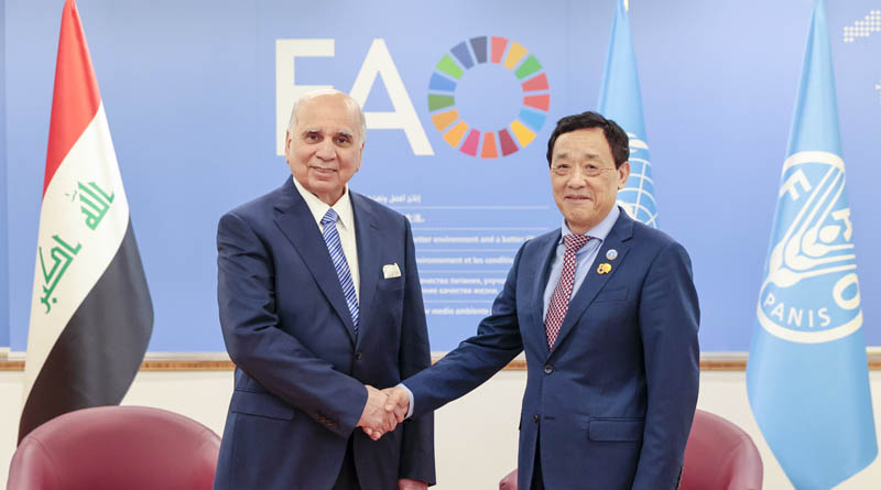 Bilateral meeting with H.E. Fuad Hussein, Deputy Prime Minister and Minister for Foreign Affairs of Iraq