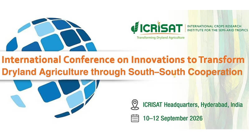 International Conference on Innovations to Transform Dryland Agriculture Through South–South Cooperation