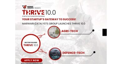 Marwari Catalysts Group Launches Thrive 10.0 to Empower DefenceTech and AgriTech Startups in India Marwari Catalysts Group Launches Thrive 10.0 to Empower DefenceTech and AgriTech Startups in India