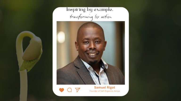 Samuel Rigu (Kenya): Transforming Agricultural Waste Into High-quality Organic Fertilisers