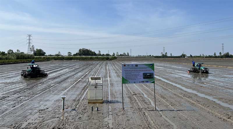 IRRI Showcases High-Quality, Low-Emission Rice Farming Practices and a Circular Economy Business Model to the World Bank and the Vietnam Government