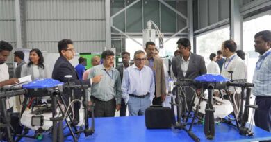 DGCA Chief Faiz Ahmed Kidwai Inaugurates Garuda Aerospace’s Drone Battery Manufacturing Facility in Chennai