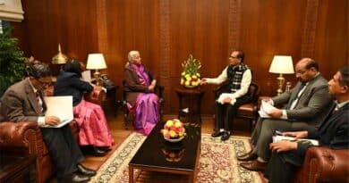 Union Minister Mr. Shivraj Singh Chouhan meets Union Finance Minister Mrs. Nirmala Sitharaman in Delhi Union Minister Mr. Shivraj Singh Chouhan meets Union Finance Minister Mrs. Nirmala Sitharaman in Delhi