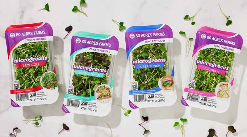 USA: 80 Acres Farms Expands Microgreens Nationwide