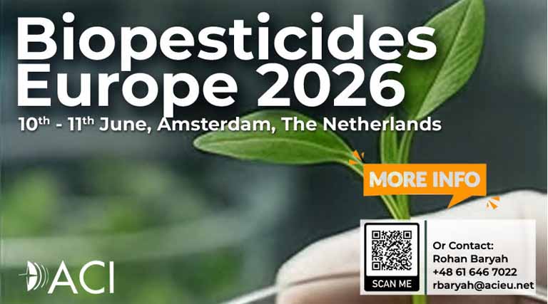 Amsterdam to Host Biopesticides Europe 2026 as Industry Confronts Regulatory and Climate Pressures