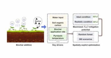 Optimized Biochar Use Could Cut China’s Cropland Nitrous Oxide Emissions By Up To Half Optimized Biochar Use Could Cut China’s Cropland Nitrous Oxide Emissions By Up To Half