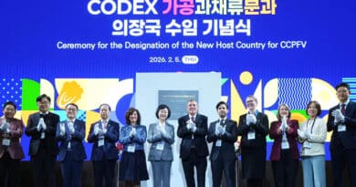 The Republic of Korea takes over as host of the Codex Committee on Processed Fruits and Vegetables