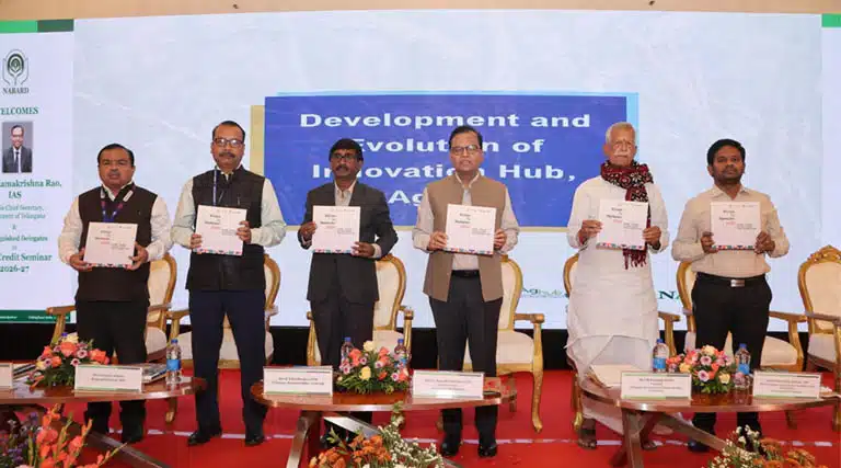 Telangana’s Priority Sector Credit Potential Pegged at ₹4.43 Lakh Crore for 2026–27, Up 15%: NABARD