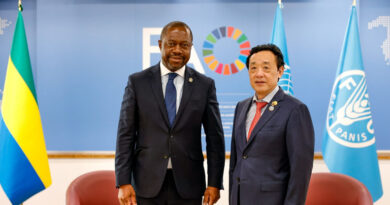 Bilateral meeting with H.E. Pacôme Kossy, Minister for Agriculture, Livestock and Rural Development of Gabon