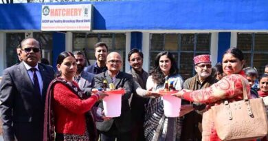 Agriversity Strengthens Rural Livelihoods: Backyard Poultry Units Distributed to SC Farmers in Kangra