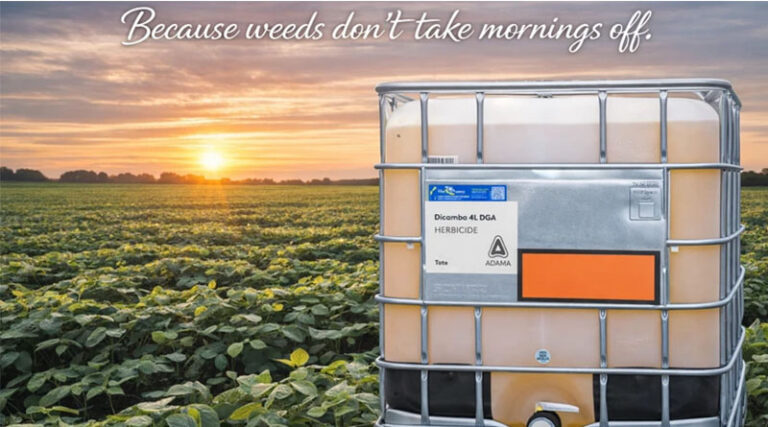 ADAMA Introduces Dicamba 4L DGA Herbicide to Strengthen Weed Control Programs Across US Row Crops