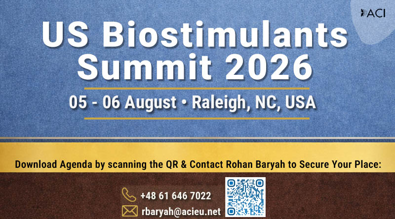 US Biostimulants Summit 2026: Dates, Agenda, Speakers and Key Discussions on Biostimulants in Agriculture