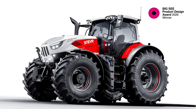 STEYR Style Wins Again. New Cervus Cvt Earns Big See International Design Award
