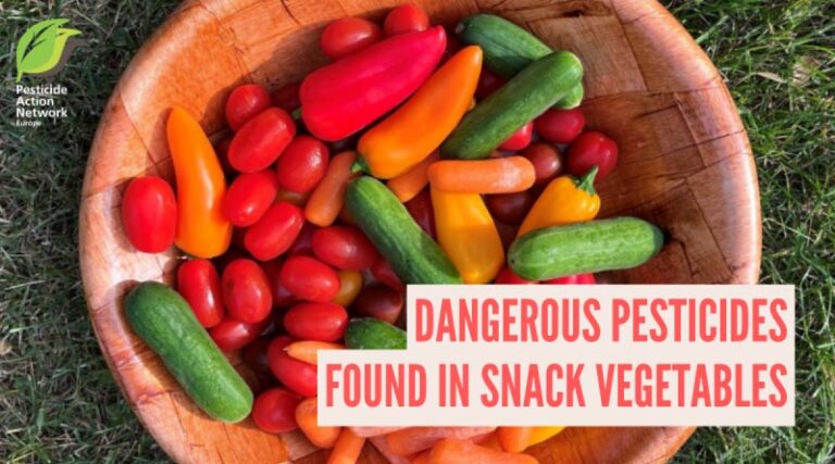 Dangerous Pesticides Found In Snack Vegetables