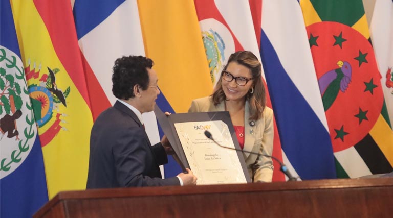 Brazil’s Rosângela “Janja” Lula da Silva designated FAO Special Goodwill Champion Against Hunger