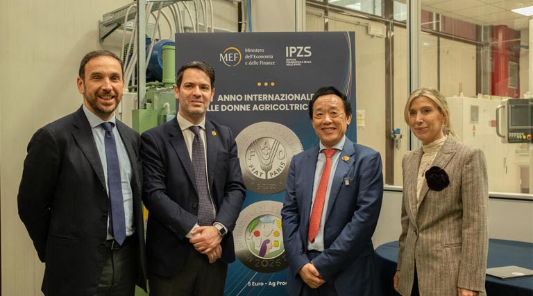 Italy and FAO Mark International Year Of The Woman Farmer 2026 With Commemorative Coin