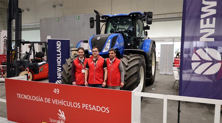 New Holland Participa Como Colaborador Y Patrocinador EN Spainskills 2026