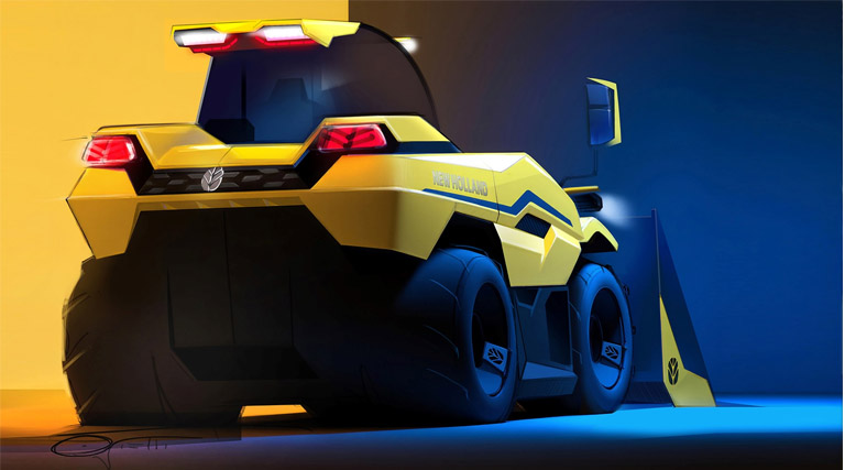 Hybrid Telehandler Prototype Scoops International Design Prize