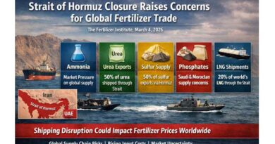 Strait of Hormuz Closure Raises Concerns for Global Fertilizer Trade, Says The Fertilizer Institute Strait of Hormuz Closure Raises Concerns for Global Fertilizer Trade, Says The Fertilizer Institute