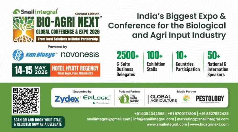 BioAgri Next Global Conference & Expo 2026 to be held in India