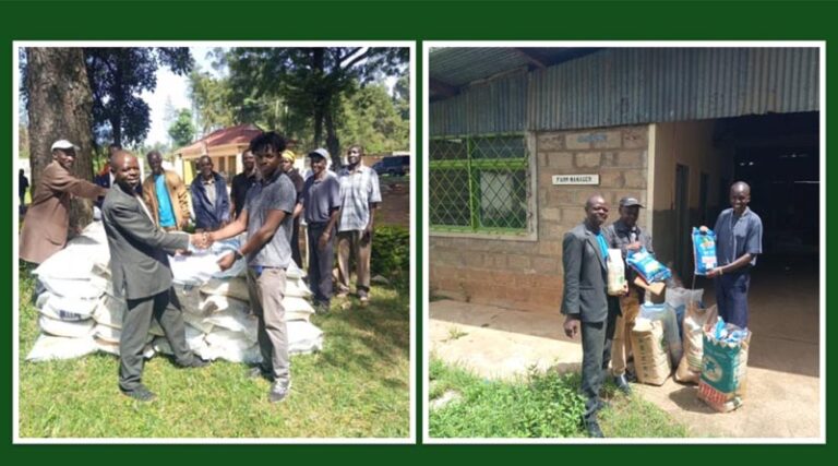 FAO Provides Farm Inputs For Demonstration Trials On Fall Armyworm Management In Kenya