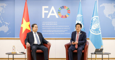 Bilateral meeting with H.E. Tran Thanh Man, Chair of the National Assembly of Vietnam