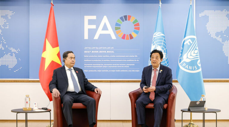 Bilateral meeting with H.E. Tran Thanh Man, Chair of the National Assembly of Vietnam