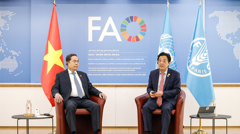 Bilateral meeting with H.E. Tran Thanh Man, Chair of the National Assembly of Vietnam