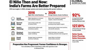 India Better Prepared for El Niño Today Than in 2016, Says Agriculture Ministry