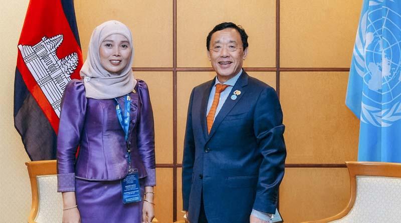 Bilateral Meeting with H.E Asikin Yoeu, Under Secretary of State of the Ministry of Agriculture, Forestry and Fisheries of Cambodia