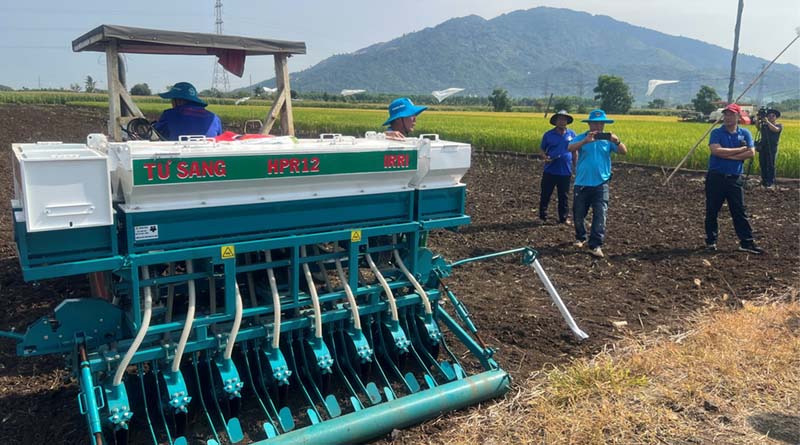 New Rice Sowing Technology Shows Promise For Low-emission Farming In Vietnam