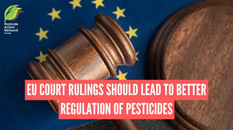 EU Court Rulings Should Lead To Better Regulation Of Pesticides