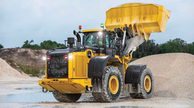 John Deere Expands X-Tier Lineup with New 844 and 904 X-Tier Wheel Loaders
