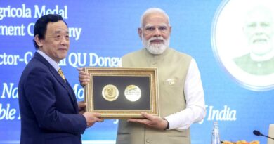 FAO Honours India’s PM Narendra Modi with Prestigious Agricola Medal for His Farmer Focussed Policies FAO Honours India’s PM Narendra Modi with Prestigious Agricola Medal for His Farmer Focussed Policies