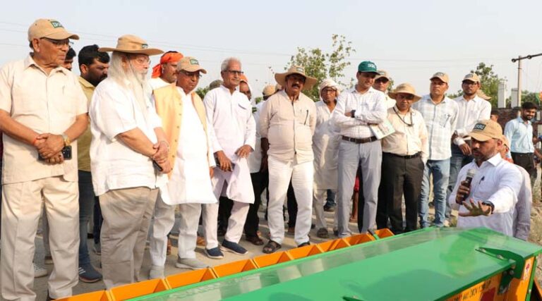ISARC Showcases Mechanized DSR and Climate-Resilient Rice Practices Under UPAGREES Project