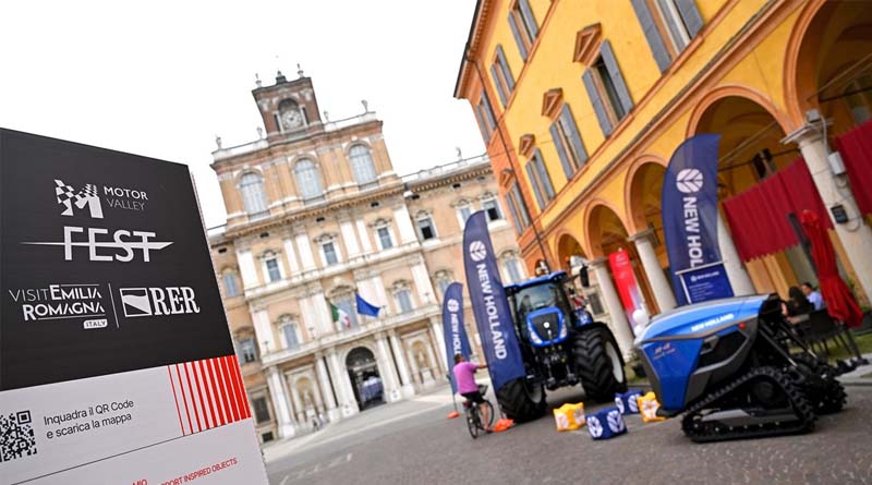 New Holland Brings Agricultural Innovation and Design to Italy’s Motor Valley Fest 2026