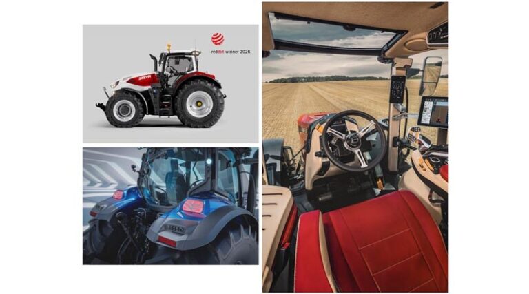 Triple win for CNH brands at the 2026 Red Dot Design Awards