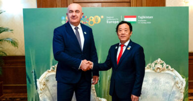 Bilateral meeting with H.E. Vladimir Joković, Minister for Agriculture, Forestry and Water Management of Montenegro
