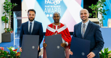 FAO Partnership Award Honors Logistics, Youth Innovation And Integrated Development FAO Partnership Award Honors Logistics, Youth Innovation And Integrated Development