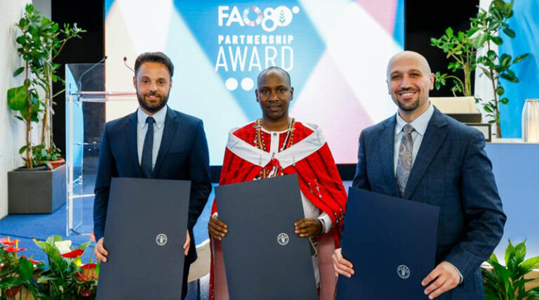 FAO Partnership Award Honors Logistics, Youth Innovation And Integrated Development