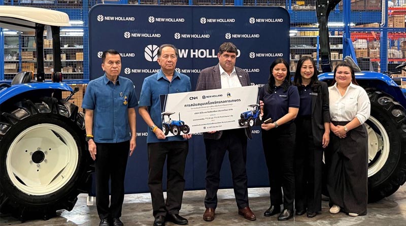CNH Partners with Pidthong Lang Phra Foundation to Advance Rural Development in Thailand