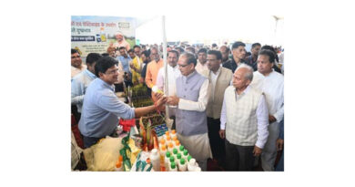 In Vidisha, Union Agriculture Minister Shri Shivraj Singh Chouhan Performs ‘Bhumi Pujan’ of KVK Agricultural Science Centre