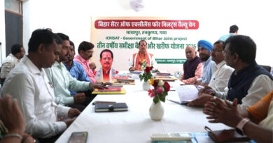 Bihar Minister of Agriculture Applauds ICRISAT and Partners’ Efforts to Strengthen Millet Cultivation in the State